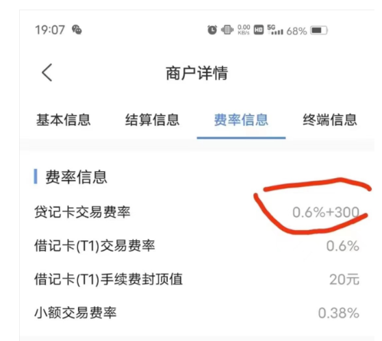 本以为支付圈1%+3/笔是费率天花板，没想到惊现6%+300费率！支付行业已经乱象丛生！(图2)